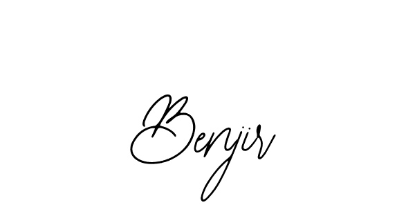 Make a beautiful signature design for name Benjir. Use this online signature maker to create a handwritten signature for free. Benjir signature style 12 images and pictures png
