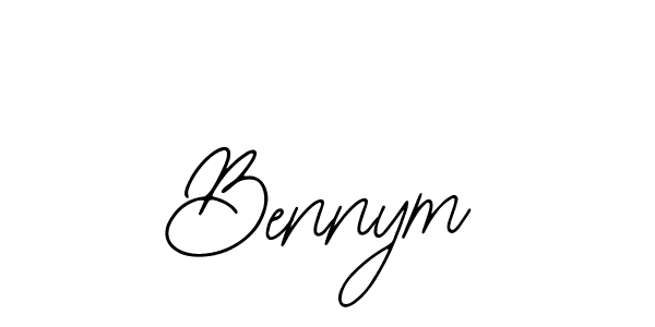 Also we have Bennym name is the best signature style. Create professional handwritten signature collection using Bearetta-2O07w autograph style. Bennym signature style 12 images and pictures png