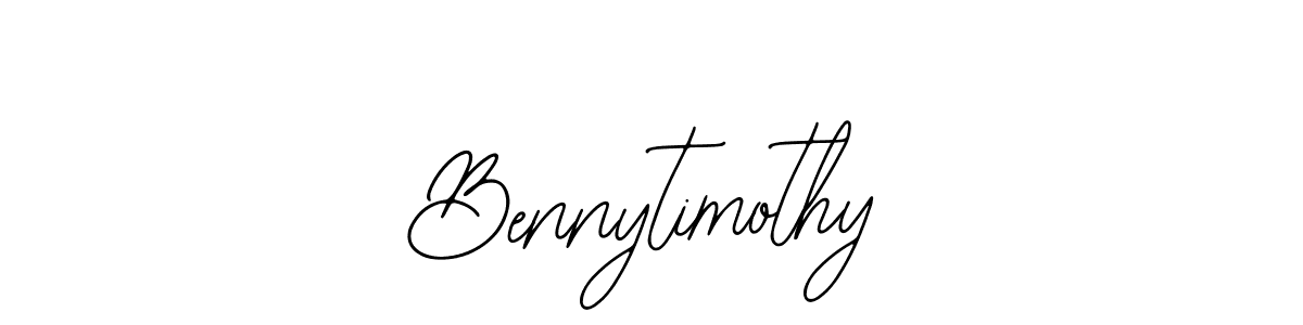 Make a beautiful signature design for name Bennytimothy. With this signature (Bearetta-2O07w) style, you can create a handwritten signature for free. Bennytimothy signature style 12 images and pictures png