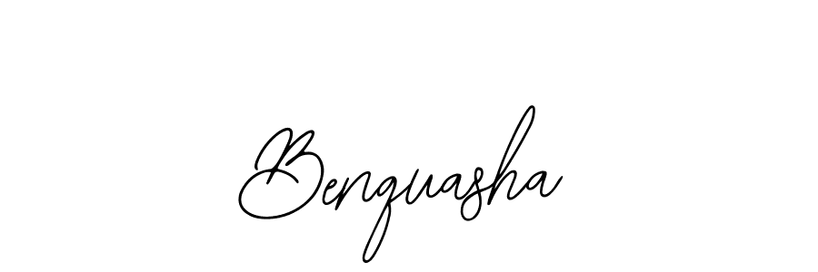 Benquasha stylish signature style. Best Handwritten Sign (Bearetta-2O07w) for my name. Handwritten Signature Collection Ideas for my name Benquasha. Benquasha signature style 12 images and pictures png