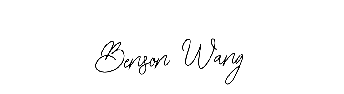 How to make Benson Wang signature? Bearetta-2O07w is a professional autograph style. Create handwritten signature for Benson Wang name. Benson Wang signature style 12 images and pictures png