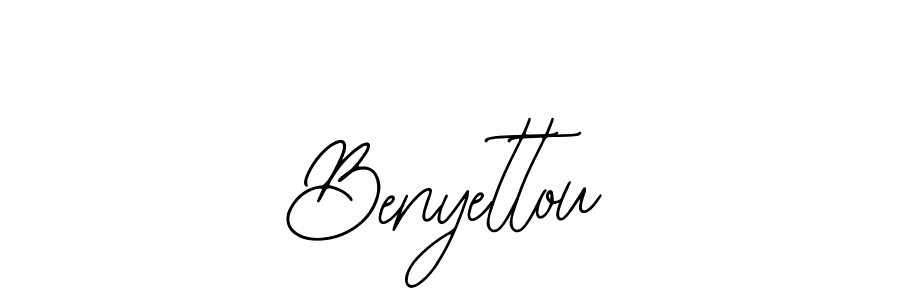 The best way (Bearetta-2O07w) to make a short signature is to pick only two or three words in your name. The name Benyettou include a total of six letters. For converting this name. Benyettou signature style 12 images and pictures png