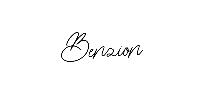 You should practise on your own different ways (Bearetta-2O07w) to write your name (Benzion) in signature. don't let someone else do it for you. Benzion signature style 12 images and pictures png