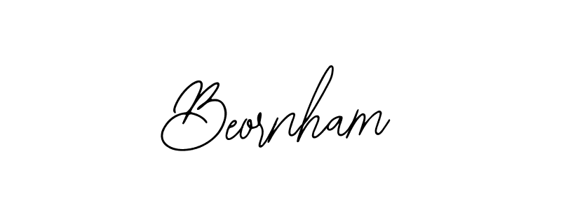 Create a beautiful signature design for name Beornham. With this signature (Bearetta-2O07w) fonts, you can make a handwritten signature for free. Beornham signature style 12 images and pictures png