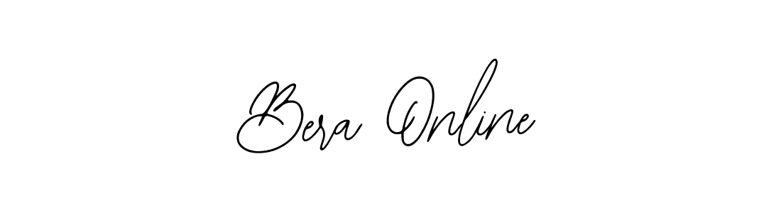 How to make Bera Online name signature. Use Bearetta-2O07w style for creating short signs online. This is the latest handwritten sign. Bera Online signature style 12 images and pictures png
