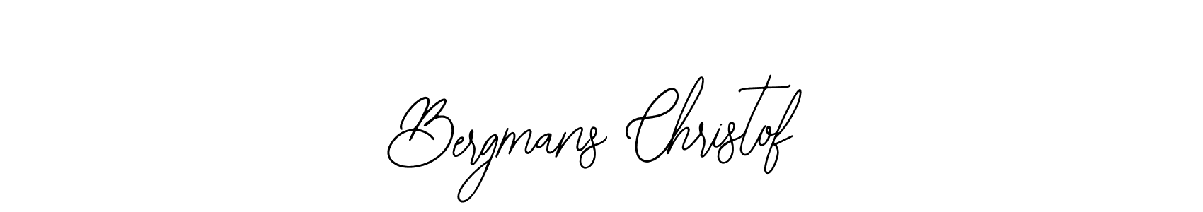 Create a beautiful signature design for name Bergmans Christof. With this signature (Bearetta-2O07w) fonts, you can make a handwritten signature for free. Bergmans Christof signature style 12 images and pictures png