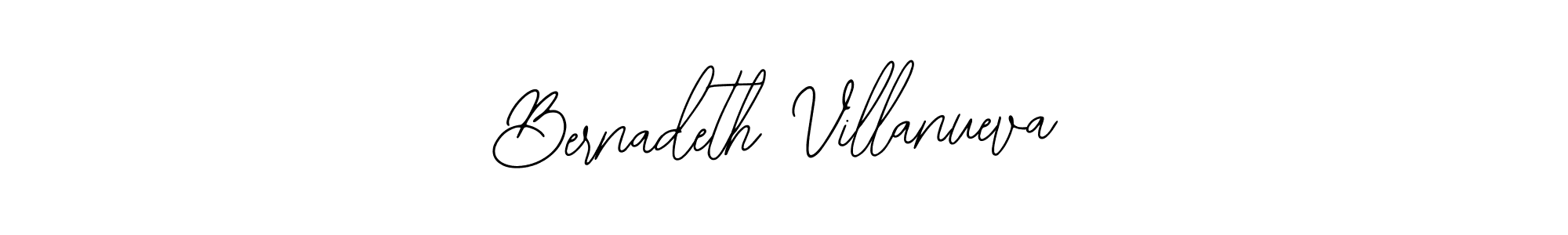 You can use this online signature creator to create a handwritten signature for the name Bernadeth Villanueva. This is the best online autograph maker. Bernadeth Villanueva signature style 12 images and pictures png