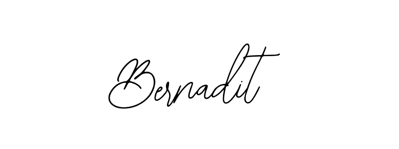 Bernadit stylish signature style. Best Handwritten Sign (Bearetta-2O07w) for my name. Handwritten Signature Collection Ideas for my name Bernadit. Bernadit signature style 12 images and pictures png