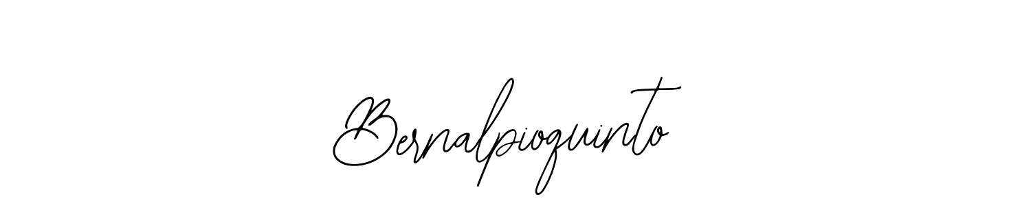 It looks lik you need a new signature style for name Bernalpioquinto. Design unique handwritten (Bearetta-2O07w) signature with our free signature maker in just a few clicks. Bernalpioquinto signature style 12 images and pictures png
