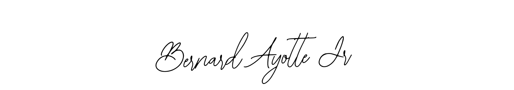 Also You can easily find your signature by using the search form. We will create Bernard Ayotte Jr name handwritten signature images for you free of cost using Bearetta-2O07w sign style. Bernard Ayotte Jr signature style 12 images and pictures png