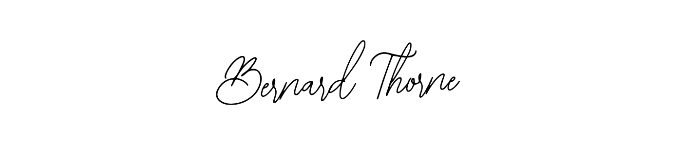 Make a beautiful signature design for name Bernard Thorne. With this signature (Bearetta-2O07w) style, you can create a handwritten signature for free. Bernard Thorne signature style 12 images and pictures png