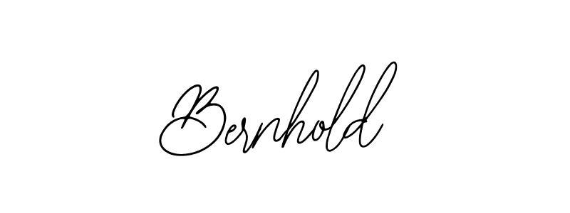 Use a signature maker to create a handwritten signature online. With this signature software, you can design (Bearetta-2O07w) your own signature for name Bernhold. Bernhold signature style 12 images and pictures png