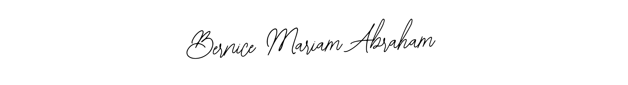 How to make Bernice Mariam Abraham signature? Bearetta-2O07w is a professional autograph style. Create handwritten signature for Bernice Mariam Abraham name. Bernice Mariam Abraham signature style 12 images and pictures png