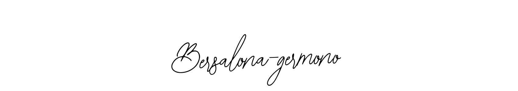 Make a beautiful signature design for name Bersalona-germono. Use this online signature maker to create a handwritten signature for free. Bersalona-germono signature style 12 images and pictures png