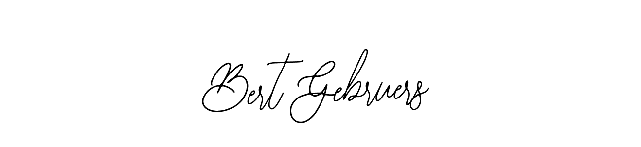 Bert Gebruers stylish signature style. Best Handwritten Sign (Bearetta-2O07w) for my name. Handwritten Signature Collection Ideas for my name Bert Gebruers. Bert Gebruers signature style 12 images and pictures png