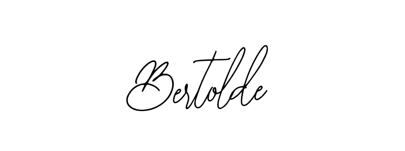Create a beautiful signature design for name Bertolde. With this signature (Bearetta-2O07w) fonts, you can make a handwritten signature for free. Bertolde signature style 12 images and pictures png