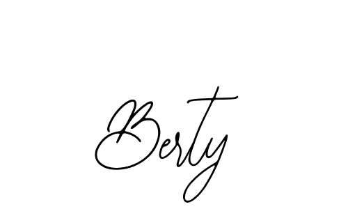 Create a beautiful signature design for name Berty. With this signature (Bearetta-2O07w) fonts, you can make a handwritten signature for free. Berty signature style 12 images and pictures png