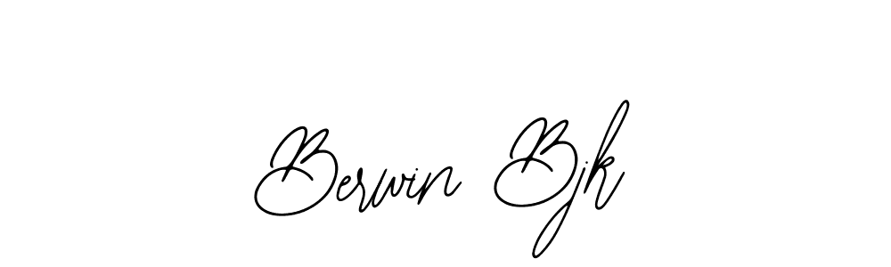 Berwin Bjk stylish signature style. Best Handwritten Sign (Bearetta-2O07w) for my name. Handwritten Signature Collection Ideas for my name Berwin Bjk. Berwin Bjk signature style 12 images and pictures png