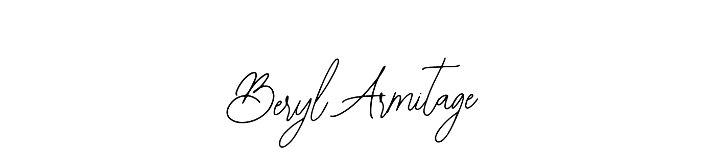 Make a beautiful signature design for name Beryl Armitage. Use this online signature maker to create a handwritten signature for free. Beryl Armitage signature style 12 images and pictures png