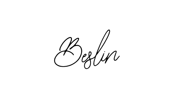 How to make Beslin signature? Bearetta-2O07w is a professional autograph style. Create handwritten signature for Beslin name. Beslin signature style 12 images and pictures png