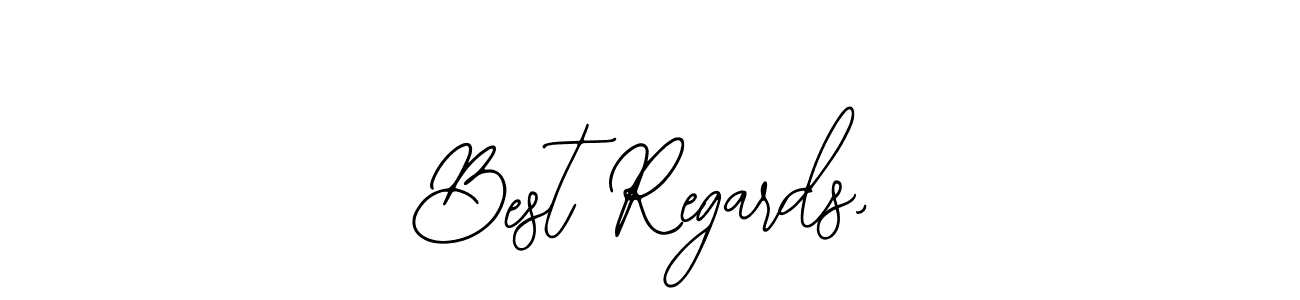 How to Draw Best Regards, signature style? Bearetta-2O07w is a latest design signature styles for name Best Regards,. Best Regards, signature style 12 images and pictures png