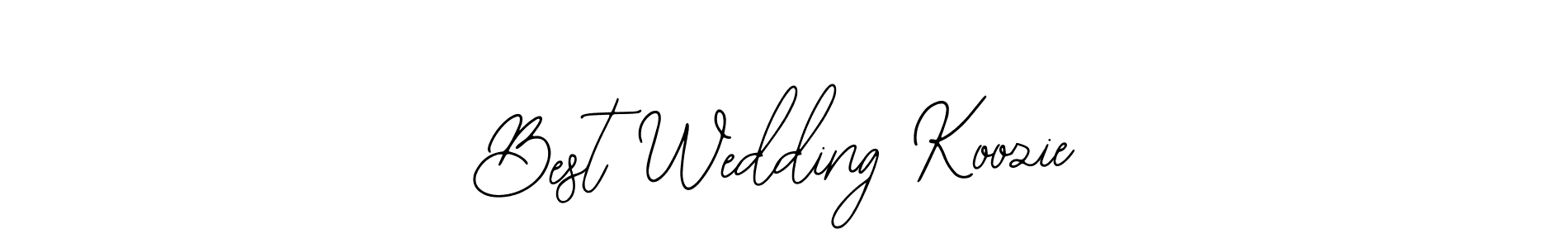 Create a beautiful signature design for name Best Wedding Koozie. With this signature (Bearetta-2O07w) fonts, you can make a handwritten signature for free. Best Wedding Koozie signature style 12 images and pictures png