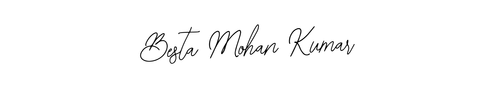 How to make Besta Mohan Kumar signature? Bearetta-2O07w is a professional autograph style. Create handwritten signature for Besta Mohan Kumar name. Besta Mohan Kumar signature style 12 images and pictures png