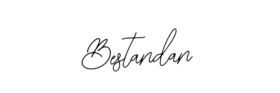 You should practise on your own different ways (Bearetta-2O07w) to write your name (Bestandan) in signature. don't let someone else do it for you. Bestandan signature style 12 images and pictures png