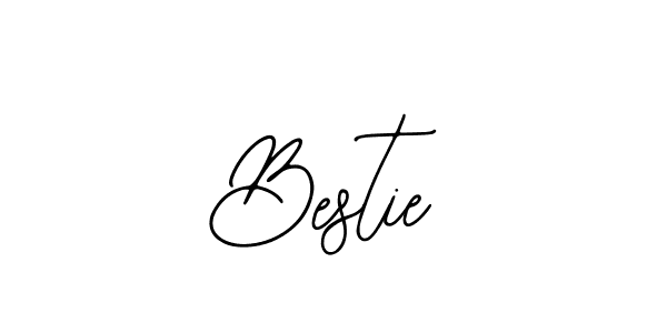 Design your own signature with our free online signature maker. With this signature software, you can create a handwritten (Bearetta-2O07w) signature for name Bestie. Bestie signature style 12 images and pictures png