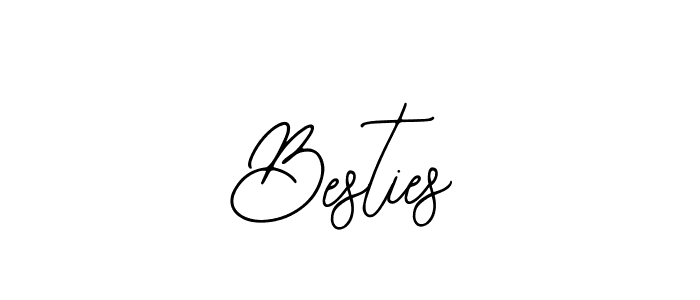 Use a signature maker to create a handwritten signature online. With this signature software, you can design (Bearetta-2O07w) your own signature for name Besties. Besties signature style 12 images and pictures png