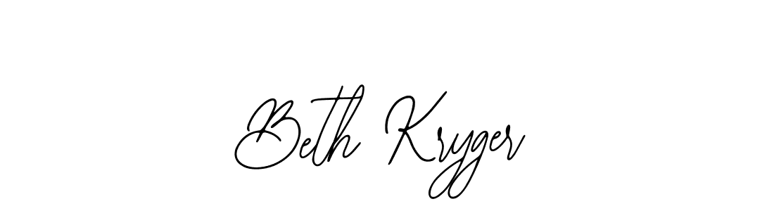 Similarly Bearetta-2O07w is the best handwritten signature design. Signature creator online .You can use it as an online autograph creator for name Beth Kryger. Beth Kryger signature style 12 images and pictures png