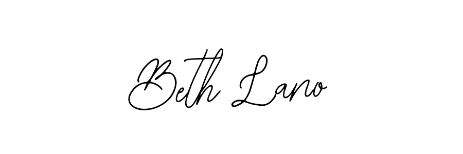 Here are the top 10 professional signature styles for the name Beth Lano. These are the best autograph styles you can use for your name. Beth Lano signature style 12 images and pictures png