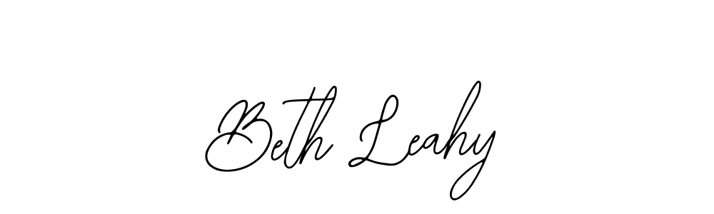 Similarly Bearetta-2O07w is the best handwritten signature design. Signature creator online .You can use it as an online autograph creator for name Beth Leahy. Beth Leahy signature style 12 images and pictures png