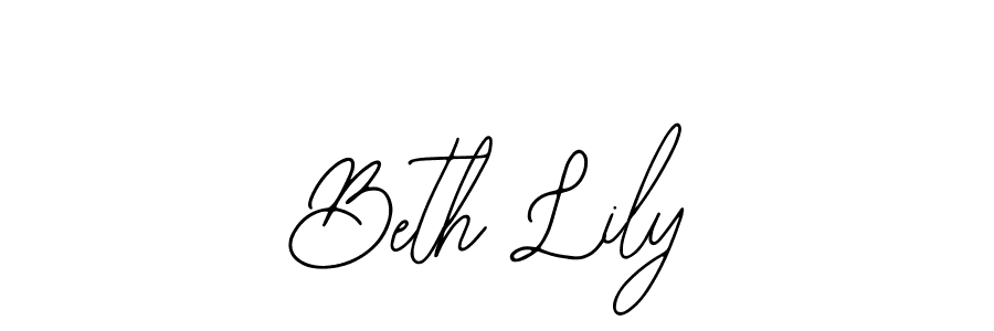 Make a short Beth Lily signature style. Manage your documents anywhere anytime using Bearetta-2O07w. Create and add eSignatures, submit forms, share and send files easily. Beth Lily signature style 12 images and pictures png