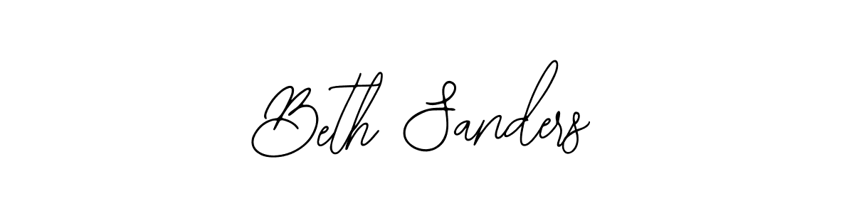 Make a beautiful signature design for name Beth Sanders. With this signature (Bearetta-2O07w) style, you can create a handwritten signature for free. Beth Sanders signature style 12 images and pictures png