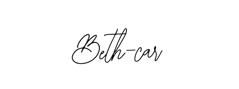 Bearetta-2O07w is a professional signature style that is perfect for those who want to add a touch of class to their signature. It is also a great choice for those who want to make their signature more unique. Get Beth-car name to fancy signature for free. Beth-car signature style 12 images and pictures png