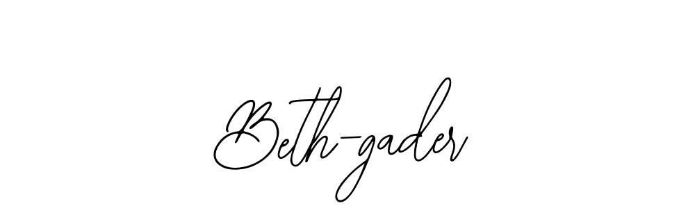 Design your own signature with our free online signature maker. With this signature software, you can create a handwritten (Bearetta-2O07w) signature for name Beth-gader. Beth-gader signature style 12 images and pictures png