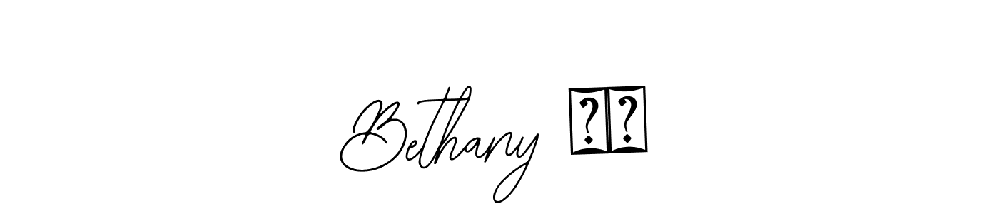 How to make Bethany ❤️ signature? Bearetta-2O07w is a professional autograph style. Create handwritten signature for Bethany ❤️ name. Bethany ❤️ signature style 12 images and pictures png