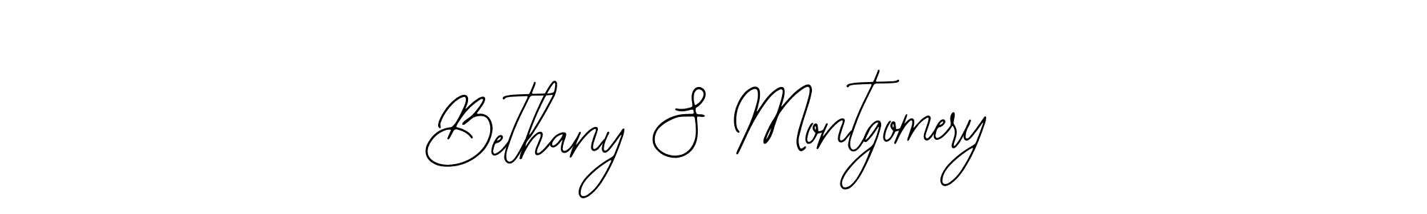 Design your own signature with our free online signature maker. With this signature software, you can create a handwritten (Bearetta-2O07w) signature for name Bethany S Montgomery. Bethany S Montgomery signature style 12 images and pictures png