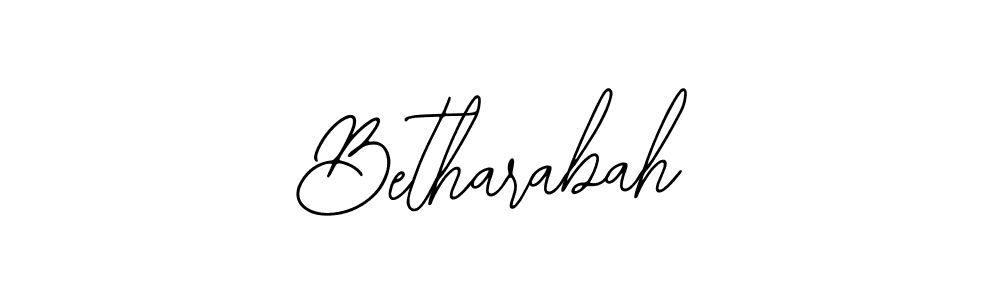 Bearetta-2O07w is a professional signature style that is perfect for those who want to add a touch of class to their signature. It is also a great choice for those who want to make their signature more unique. Get Betharabah name to fancy signature for free. Betharabah signature style 12 images and pictures png