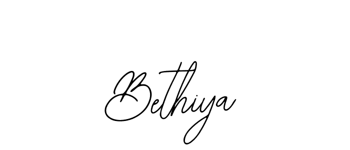 You should practise on your own different ways (Bearetta-2O07w) to write your name (Bethiya) in signature. don't let someone else do it for you. Bethiya signature style 12 images and pictures png