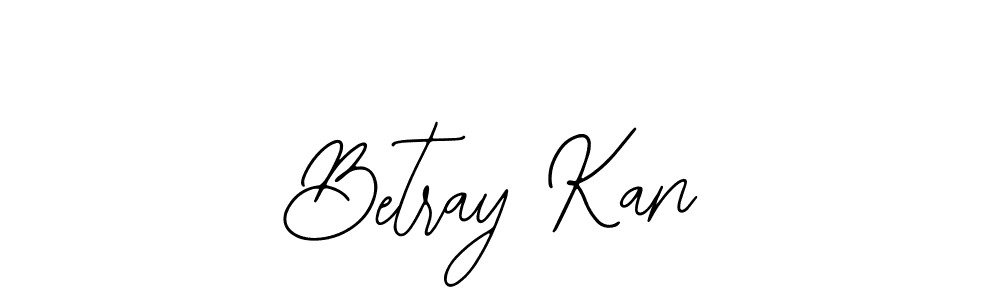 Also You can easily find your signature by using the search form. We will create Betray Kan name handwritten signature images for you free of cost using Bearetta-2O07w sign style. Betray Kan signature style 12 images and pictures png