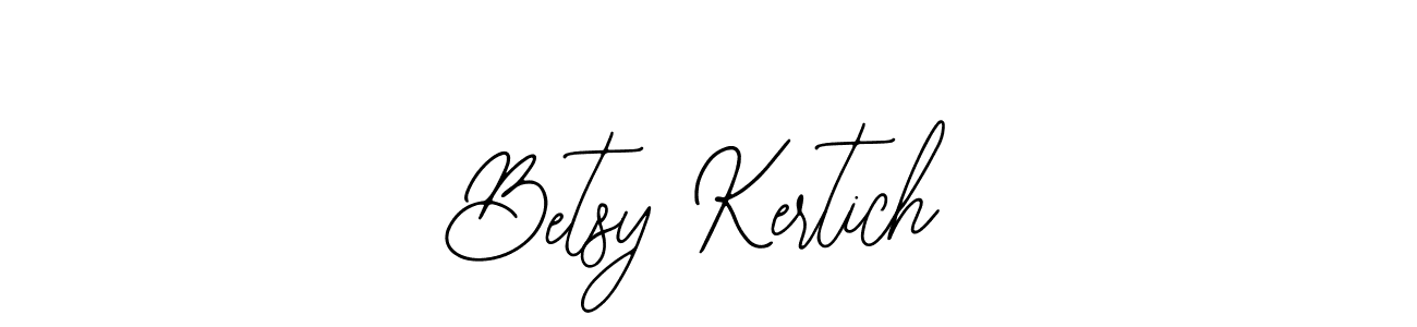 You should practise on your own different ways (Bearetta-2O07w) to write your name (Betsy Kertich) in signature. don't let someone else do it for you. Betsy Kertich signature style 12 images and pictures png