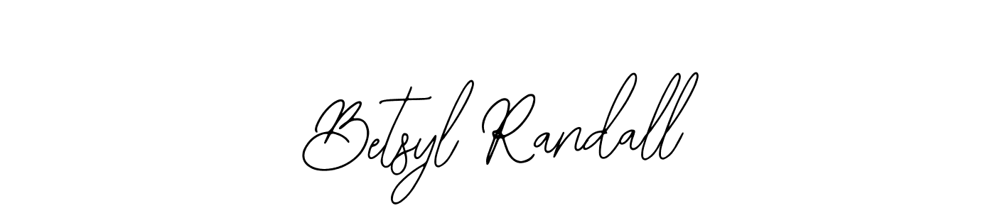 How to make Betsyl Randall name signature. Use Bearetta-2O07w style for creating short signs online. This is the latest handwritten sign. Betsyl Randall signature style 12 images and pictures png