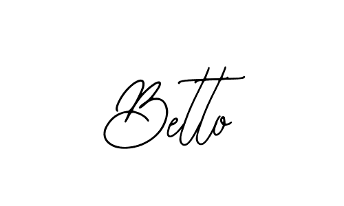 You should practise on your own different ways (Bearetta-2O07w) to write your name (Betto) in signature. don't let someone else do it for you. Betto signature style 12 images and pictures png