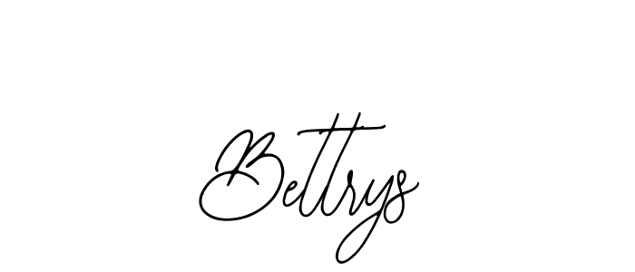 How to make Bettrys name signature. Use Bearetta-2O07w style for creating short signs online. This is the latest handwritten sign. Bettrys signature style 12 images and pictures png