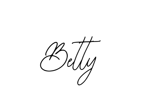 You should practise on your own different ways (Bearetta-2O07w) to write your name (Betty) in signature. don't let someone else do it for you. Betty signature style 12 images and pictures png