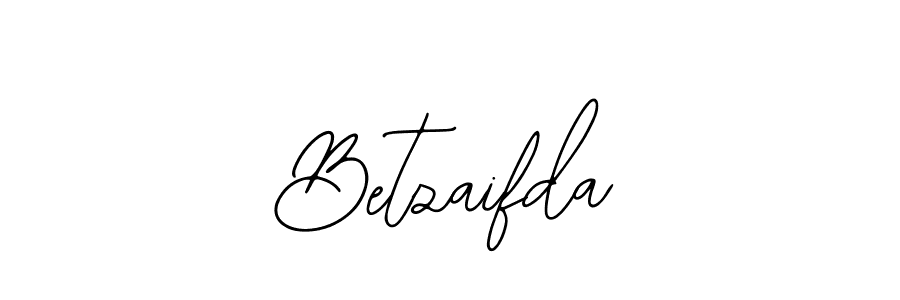 Use a signature maker to create a handwritten signature online. With this signature software, you can design (Bearetta-2O07w) your own signature for name Betzaifda. Betzaifda signature style 12 images and pictures png