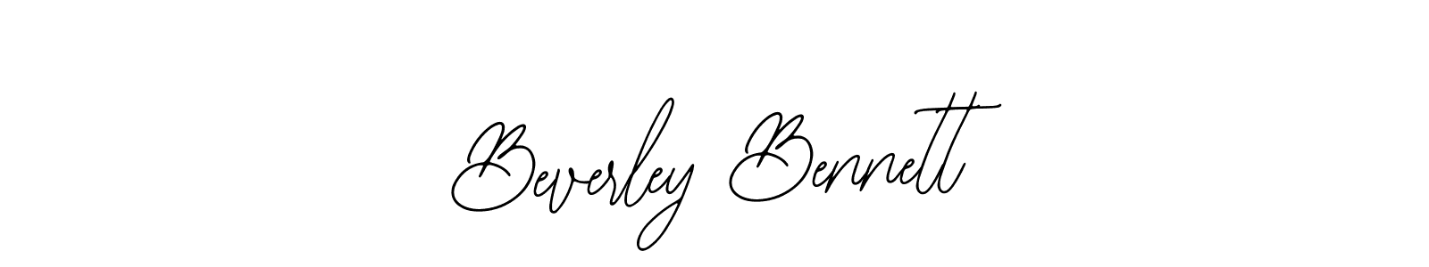 if you are searching for the best signature style for your name Beverley Bennett. so please give up your signature search. here we have designed multiple signature styles  using Bearetta-2O07w. Beverley Bennett signature style 12 images and pictures png