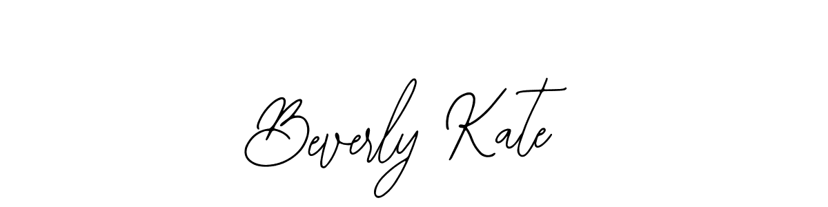 if you are searching for the best signature style for your name Beverly Kate. so please give up your signature search. here we have designed multiple signature styles  using Bearetta-2O07w. Beverly Kate signature style 12 images and pictures png